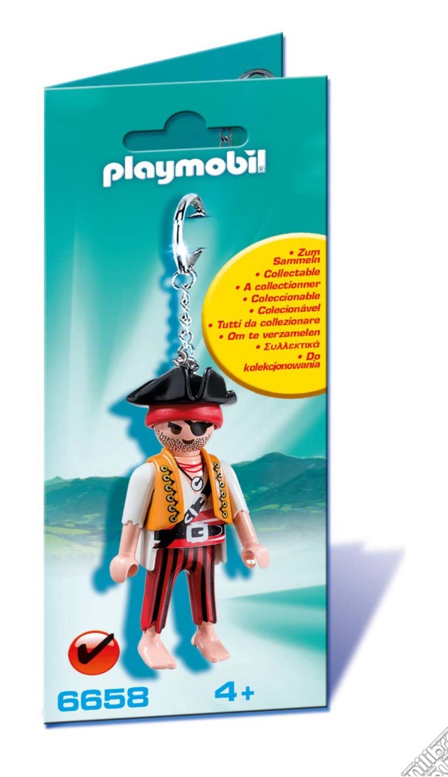 Playmobil 6658 - Portachiavi - Pirata gioco di Playmobil