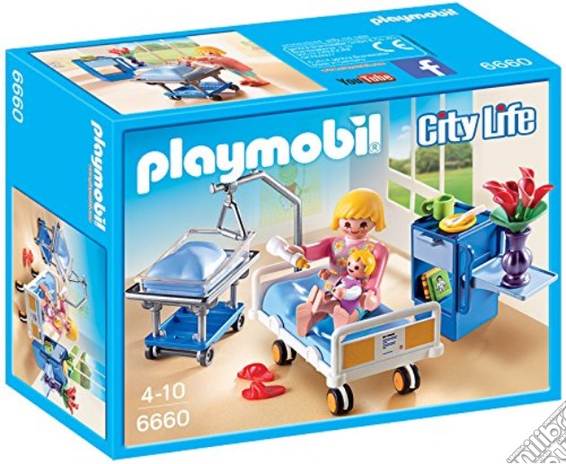 Playmobil 6660 - City Life - Nursery Con Mamma E Neonato gioco di Playmobil