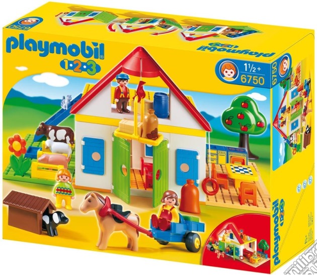 Playmobil 6750 - 1-2-3 - La Grande Fattoria gioco di Playmobil
