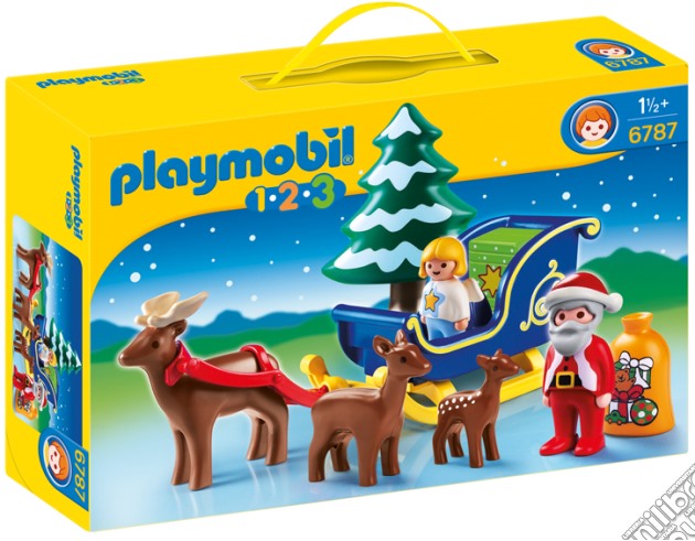 Playmobil - 1-2-3 - Babbo Natale Sulla Slitta gioco di Playmobil