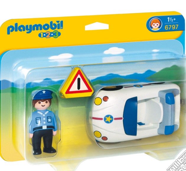 Playmobil - 1-2-3 - Auto Della Polizia gioco di Playmobil