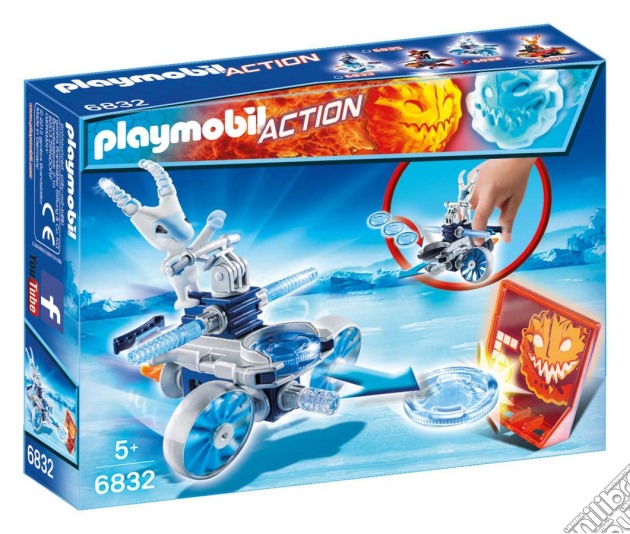 Playmobil 6832 - Action - Sottozero Con Space-Jet Lanciadischi gioco di Playmobil