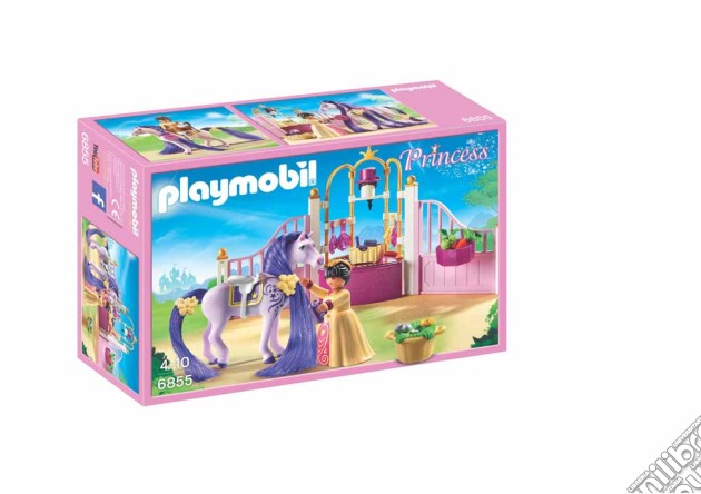 Playmobil 6855 - Principesse - Stalla Reale Con Purosangue gioco