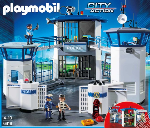 Playmobil: 6919 - City Action - Stazione Della Polizia Con Prigione gioco