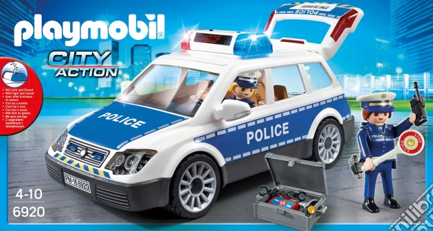 Playmobil: 6920 - City Action - Auto Della Polizia gioco