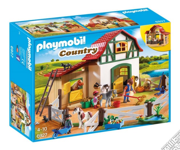 Playmobil: 6927 - Country - Maneggio Dei Pony gioco di Playmobil