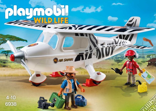 Playmobil 6938 - Wild Life - Aereo Di Avvistamento Fly-Safari gioco