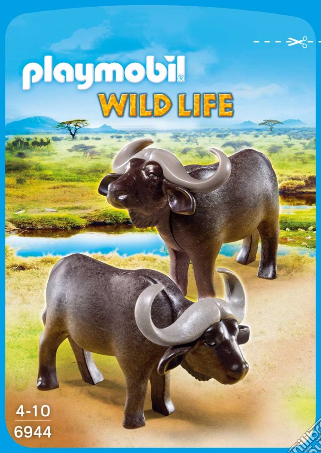Playmobil 6944 - Wild Life - Coppia Di Bufali gioco