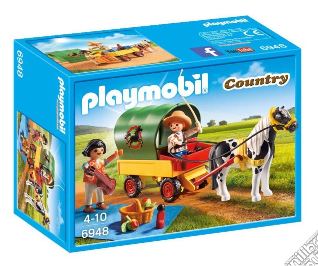 Playmobil 6948 - Country - Pic-Nic Con Calesse gioco di Playmobil