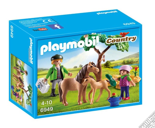Playmobil 6949 - Country - Veterinario Dei Pony gioco di Playmobil