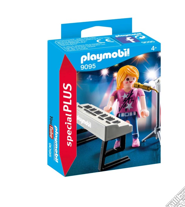Playmobil 9095 - Special Plus - Cantante Con Tastiera gioco di Playmobil