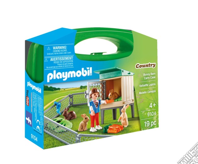 PLAYMOBIL Valigetta Conigli gioco di PBIL