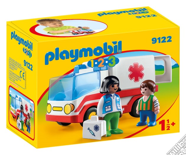 PLAYMOBIL Ambulanza 1.2.3 gioco di PBIL