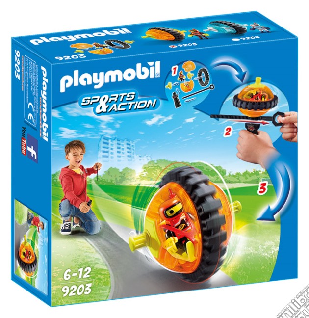 PLAYMOBIL Speed Roller Arancio Con Robot gioco di PBIL