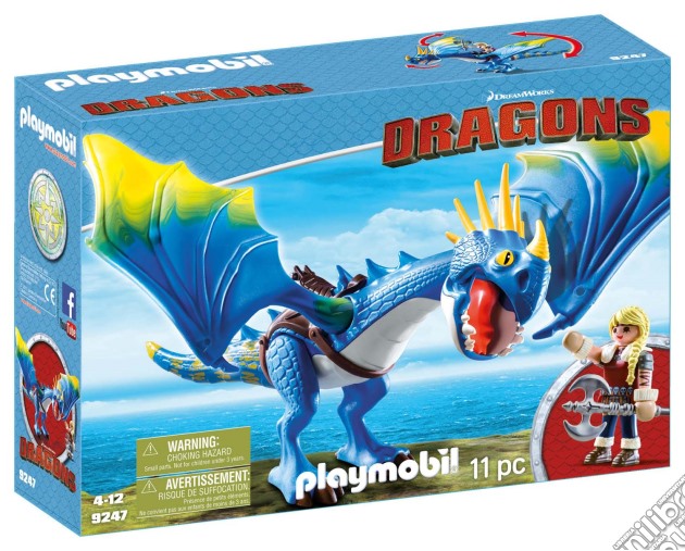 Playmobil 9247 - Dragons - Astrid E Tempestosa gioco di Playmobil