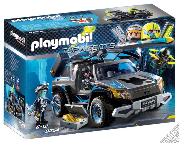 Playmobil 9254 - Top Agents - Pick-Up Del Dr. Drone gioco di Playmobil