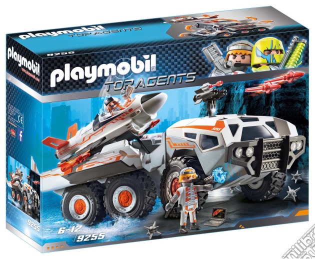 Playmobil 9255 - Top Agents - Mezzo D'Assalto Dello Spy Team gioco di Playmobil