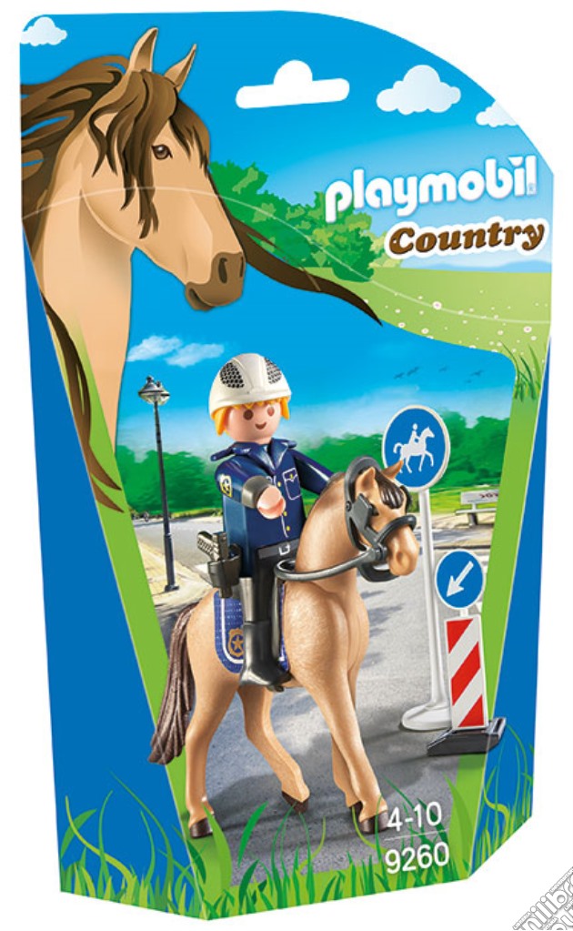 PLAYMOBIL Poliziotto A Cavallo gioco di PBIL