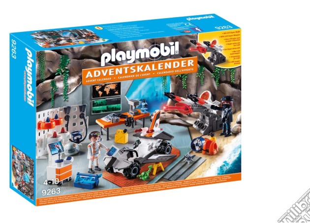 Playmobil 9263 - Top Agents - Calendario Dell'Avvento gioco di Playmobil