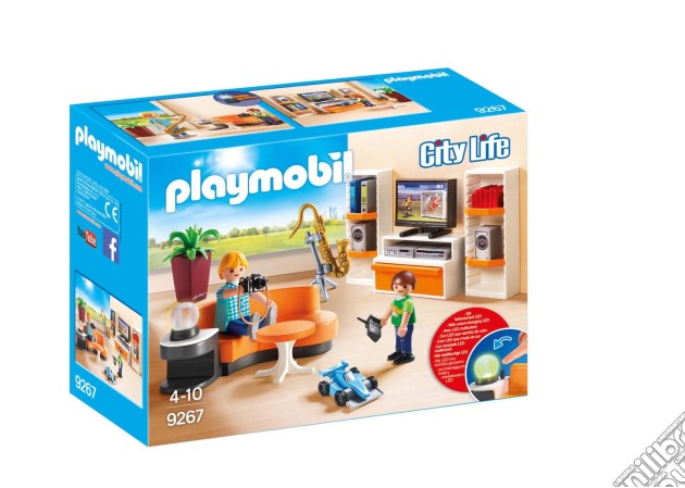 Playmobil 9267 - City Life - Soggiorno Con Mobile Tv gioco di Playmobil