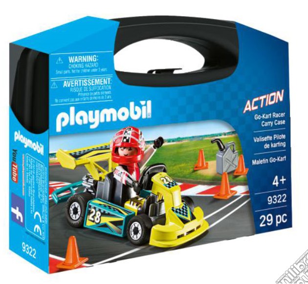 Playmobil: 9322 - Valigetta Go Kart gioco di Playmobil
