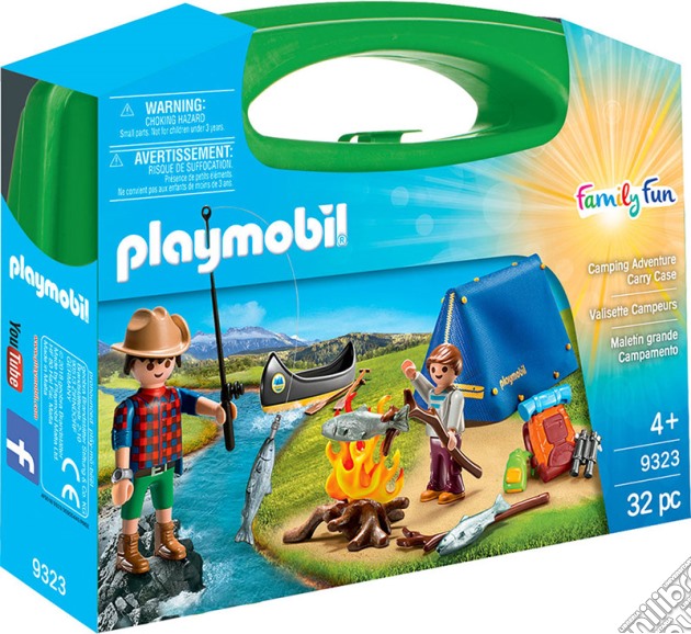 Playmobil: 9323 - Carriyng Case Large Camping gioco