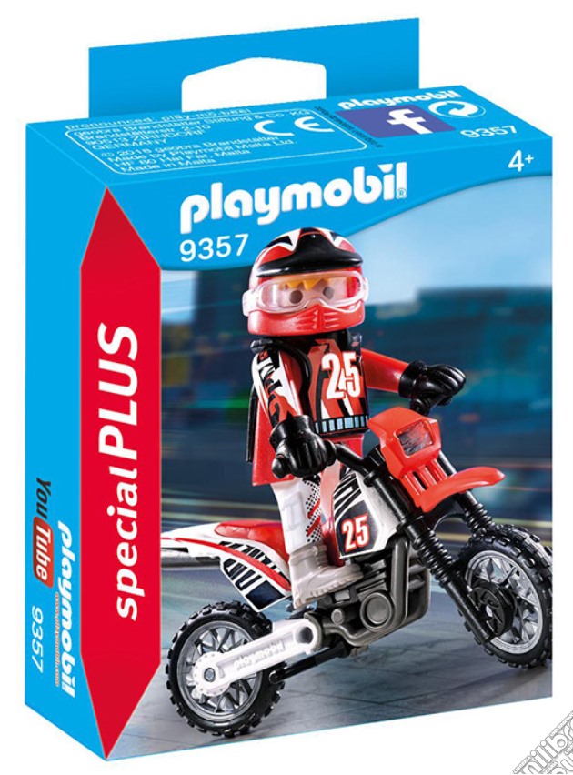 Playmobil: 9357 - Special Plus - Campione Di Motocross gioco di PBIL