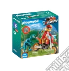 Playmobil 9431 - Dinos Explorer - Moto Da Cross E Raptor gioco di Playmobil