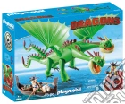 Playmobil 9458 - Dragons Ii - Testabruta E Testaditufo Con Vomito E Rutto giochi