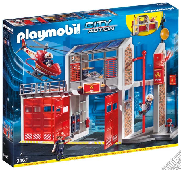 Playmobil: 9462 - Vigili Del Fuoco - Grande Centrale Dei Vigili Del Fuoco gioco di Playmobil