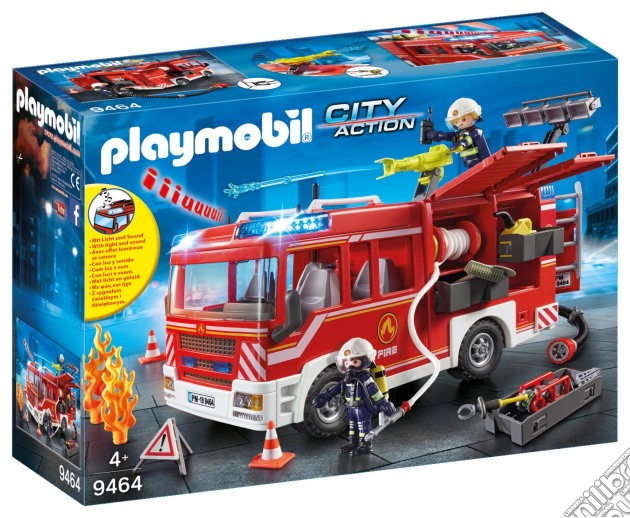 Playmobil 9464 | Vigili Del Fuoco | Autopompa Dei Vigili Del Fuoco gioco di Playmobil