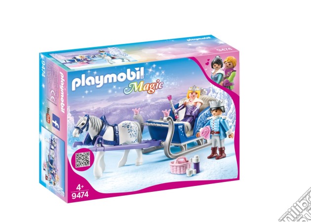 Playmobil 9474 - Magic - Slitta Con Coppia Reale gioco di Playmobil