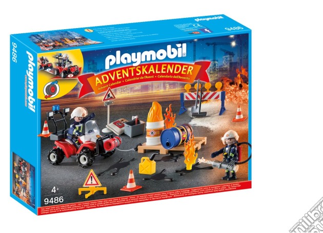 Playmobil 9486 - Christmas - Calendario Dell'Avvento Vigili Del Fuoco gioco di Playmobil