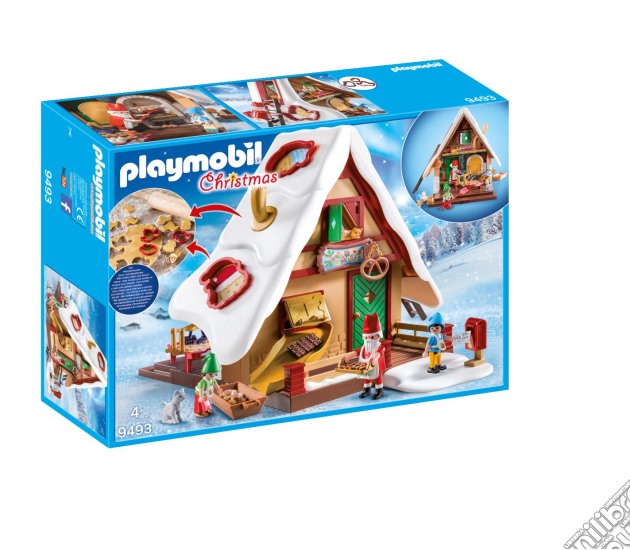 Playmobil 9493 - Christmas - Forno Di Babbo Natale Con Stampi Per Biscotti gioco di Playmobil