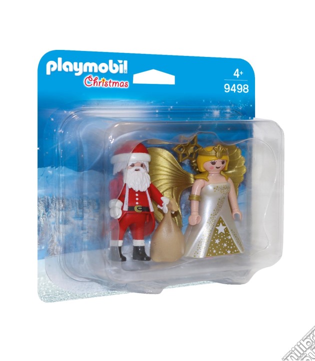 Playmobil 9498 - Christmas - Babbo Natale Con Angelo gioco di Playmobil