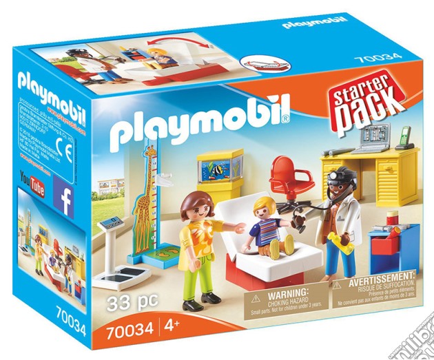 PLAYMOBIL Visita Pediatra gioco di PBIL