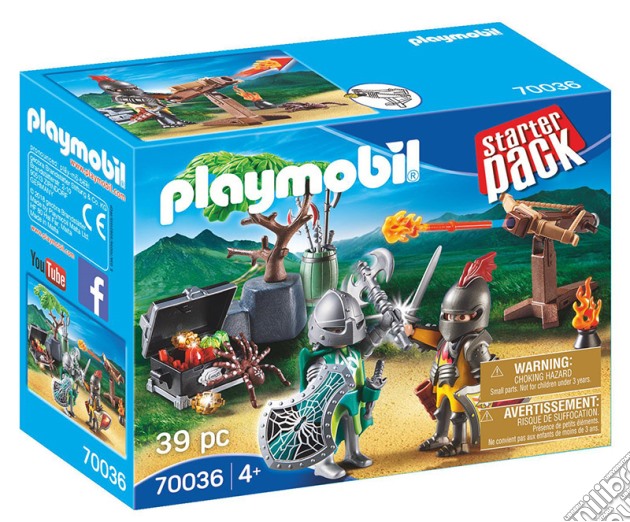 PLAYMOBIL Assalto Tesoro dei Cavalieri gioco di PBIL