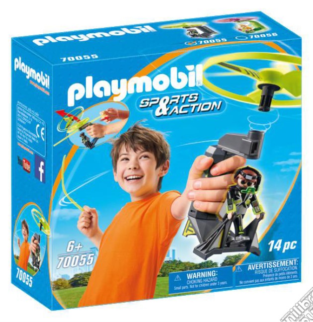 Playmobil 70055 - Sports & Action - Disco Volante Top Agents gioco di Playmobil