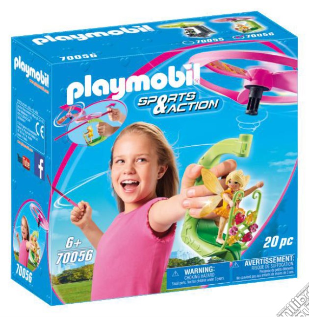 Playmobil 70056 - Sports & Action - Disco Volante Fata Dei Fiori gioco di Playmobil