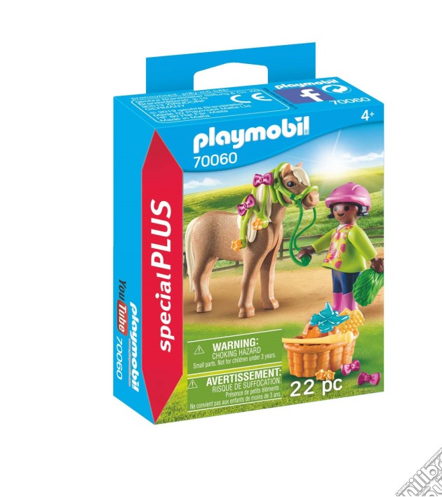 Playmobil: 70060 - Special Plus - Ragazza Con Pony gioco di PBIL