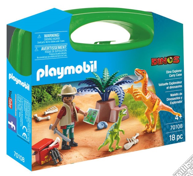 Playmobil: 70108 - Carriyng Case Large Dinosauri gioco