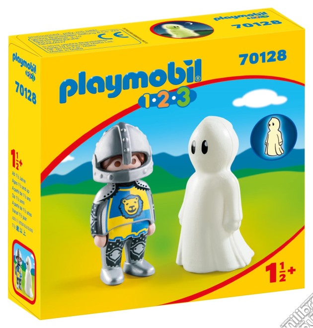 Playmobil 70128 - 1-2-3 - Cavaliere Con Fantasma gioco di PBIL