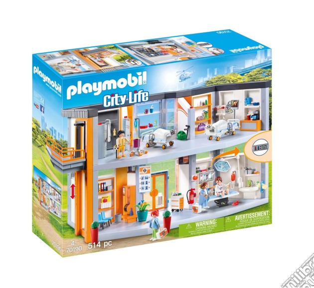Playmobil: 70190 - City Life - Grande Ospedale gioco di PBIL