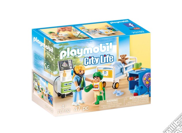 Playmobil: 70192 - City Life - Reparto Dell'Ospedale Per I Bambini gioco di PBIL