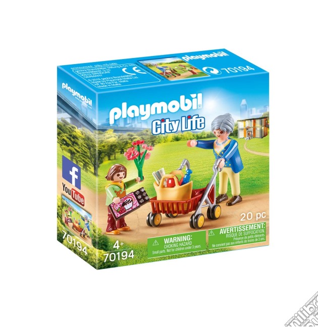 Playmobil 70194 - City Life - Nonna Con Nipote gioco di PBIL