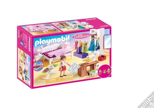 Playmobil: 70208 - Dollhouse - Camera Da Letto Con Angolo Per Cucito gioco di PBIL