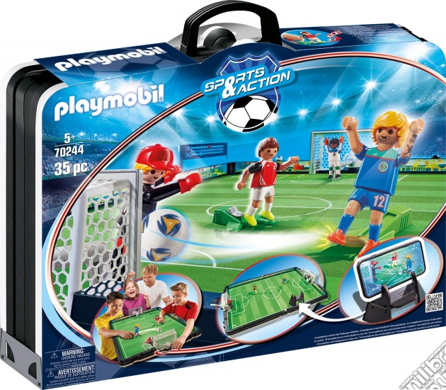 Playmobil 70244 - Sport E Azione - Grande Campo Da Calcio gioco