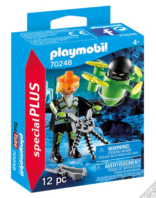 Playmobil 70248 - Special Plus - Agente Con Drone gioco