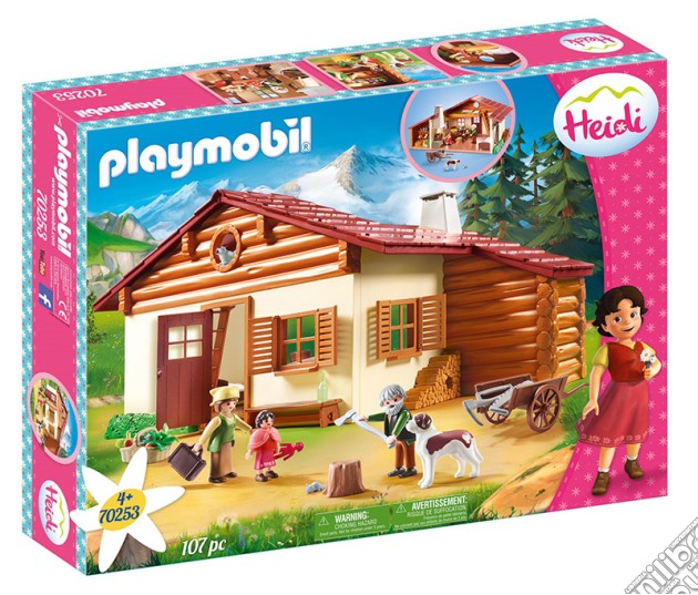 Playmobil 70253 - Heidi - La Baita Del Nonno Di Heidi gioco
