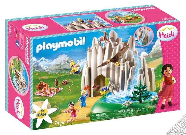 Playmobil: 70254 - Heidi - Heidi, Peter E Clara Al Lago gioco